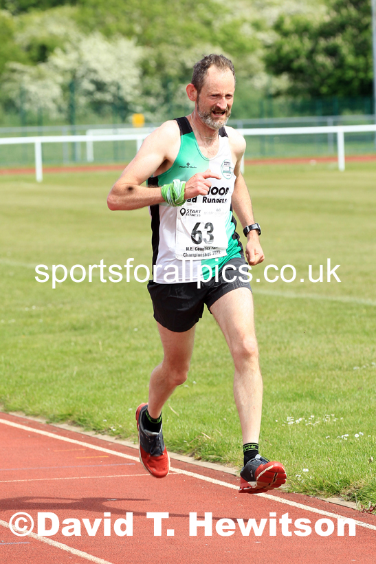 2022 North Eastern Counties AA 10000 metres Champs., Chester le Street, Sat,. May 21st. Photo: David T. Hewitson/Sports for All Pics
